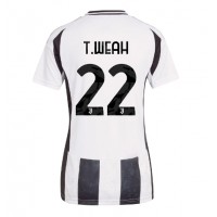 Juventus Timothy Weah #22 Hjemmedrakt Dame 2024-25 Kortermet